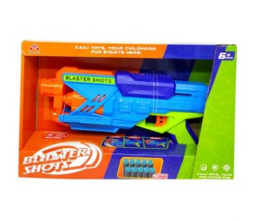 Бластер на поролонових патронах з присосками