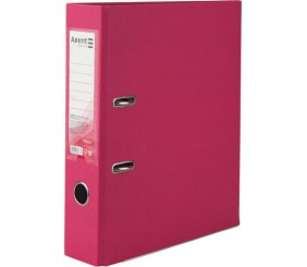 Папка-реєстратор одностор. PP 7,5 cм, зібрана, рож