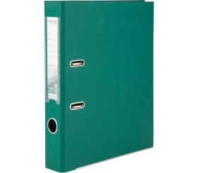 Папка-реєстратор двост. PP 5 cм, зібрана, темно-зелена