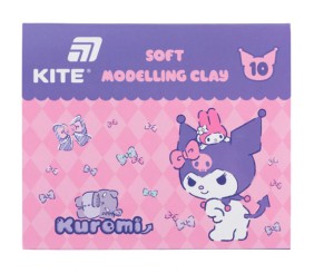 Пластилін восковий, 10 кольорів, 200 г. HK