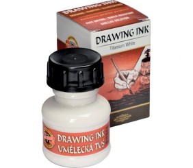 Туш художня, 20г, titan white/титан білий