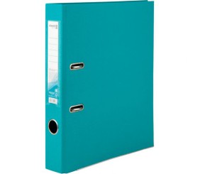 Папка-реєстратор двост. PP 5 cм, зібрана, бірюзова