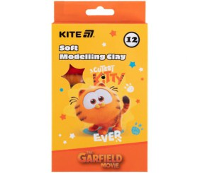 Пластилін восковий, 12 кольорів, 200 г. GF