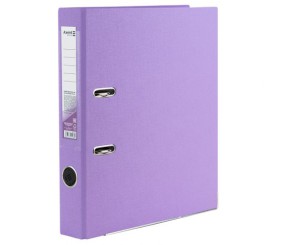 Папка-реєстратор одност. PP 5 cм, зібрана, Pastelini,бузкова