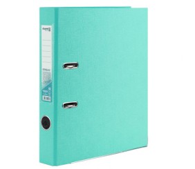 Папка-реєстратор одност. PP 5 cм, зібрана, Pastelini, м'ятна