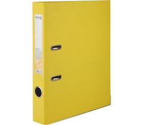 Папка-реєстратор одностор. PP 5 cм, зібрана, жовт