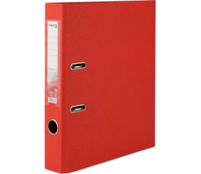 Папка-реєстратор двост. PP 5 cм, зібрана, черв