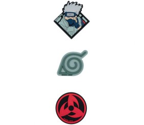 Набір бейджів на липучці, 3 шт., 3012-2 NR