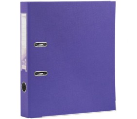 Папка-реєстратор одностор. PP 5 cм, зібрана, фіолетовий