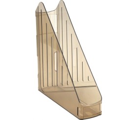 Лоток вертикальний, прозорий коричневий