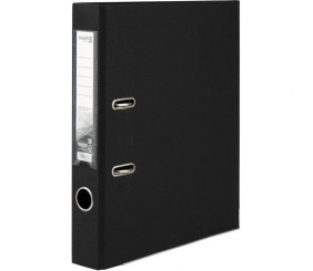 Папка-реєстратор двост. PP 5 cм, зібрана, чорн