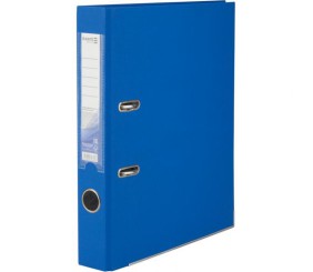 Папка-реєстратор одностор. PP 5 cм, зібрана, блак