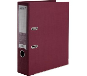 Папка-реєстратор двост, Prestige+ 7,5cм, зіб, бордова