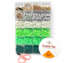 Набір бісеру (ножиці й волосінь у комплекті)