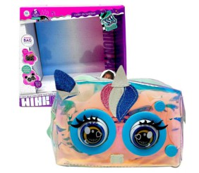 Інтерактивна сумочка (кліпає, звуки, музика, реагує на дотик)