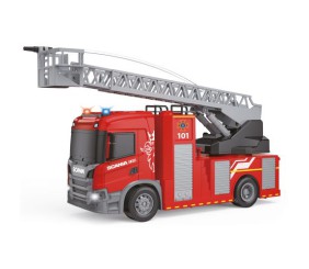 Автомодель серії "Big Truck" – ПОЖЕЖНА МАШИНА SCANIA (світло, звук)