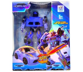 Трансформер (робот/легкове авто) синій