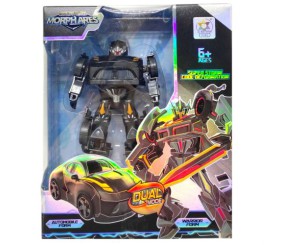 Трансформер (робот/легкове авто) чорний