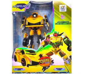 Трансформер (робот / спортивне авто) жовтий