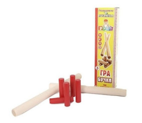 Дерев'яна гра "Бучки" (городки)