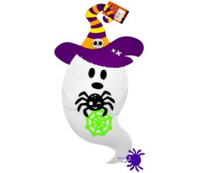 Декор з фетру 3 мм " Привид з павуком"