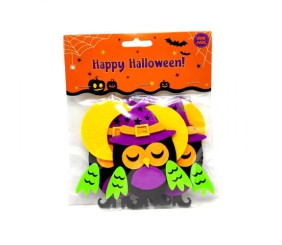 Декор з фетру "Сова+місяць"