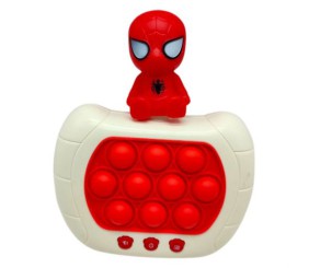 Електронна гра "Finger Press Pop-It Console" (фігурка героя, 4 режими, англ)