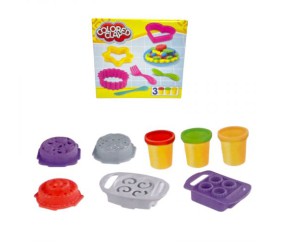 Тісто для ліплення, форми для ліплення, пластилін, в коробці