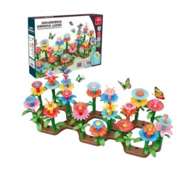 Конструктор “Квіти”, 148 деталей, в коробці