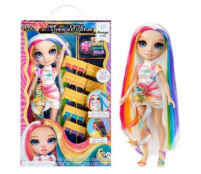 Ігровий набір з лялькою Rainbow High серії Крейда для волосся та стиль – Амая
