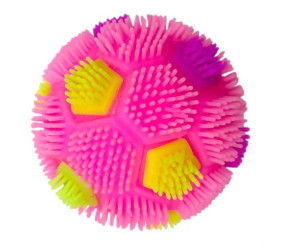 Їжачок, що світиться Футбол 6 см (РОЖЕВИЙ)