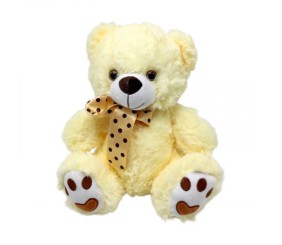 Мʼяка іграшка Ведмедик 30 см (МОЛОЧНИЙ)