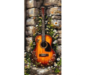 Картина за номерами "Мелодія літа" 40*80 см