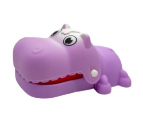 Зубастик  "Бегемот", механічний, в пакеті, (ФІОЛЕТОВИЙ)