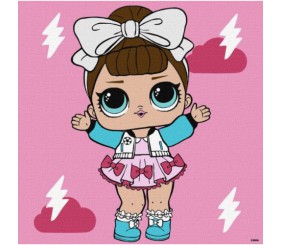 Картина за номерами "L.O.L Surprise! Game on. Fancy" 25x25см