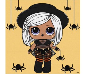 Картина за номерами "L.O.L. Surprise! Witchay Babay" 25x25см