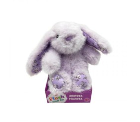 Мяка іграшка Plush and Co ЗАЙЧИК (ВИД 3) 16 см з вушками