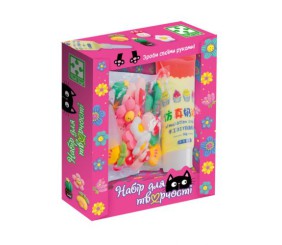 Набір для творчості "Клей з кабашонами. Грибочки мікс"