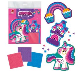 Набір для творчості (мʼяка мозаїка) "Єдиноріг"