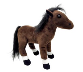 Мʼяка іграшка "Кінь Алмаз", 35 см