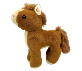 Мʼяка іграшка "Коник Сеня" (висота - 28 см)