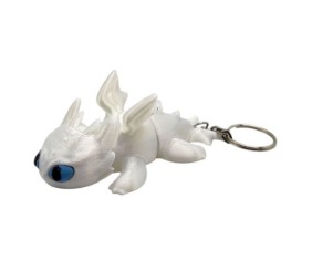 Брелок 3D друк "Як приборкати дракона. Денна лють"