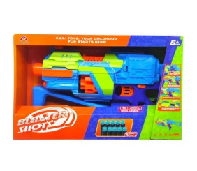 Бластер з патронами на присосках