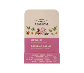 Green Pharmacy бальзам д/губ 3,6г інтенсивне пом’якшення на основі 5 олій
