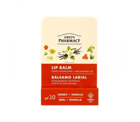 Green Pharmacy бальзам д/губ 3,6г суперживлення мед і ваніль