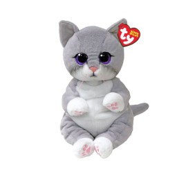 Дитяча іграшка м’яконабивна TY BEANIE BELLIES 25 см 43203 Сіре кошеня MORGAN