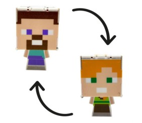 Герой-трансформер "Майнкрафт/MINECRAFT" (вид 5) в коробці