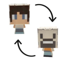 Герой-трансформер "Майнкрафт/MINECRAFT" (вид 10) в коробці