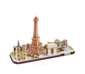 ТРИВИМIРНА ГОЛОВОЛОМКА-КОНСТРУКТОР CITY LINE З LED ПІДСВІТКОЮ ПАРИЖ