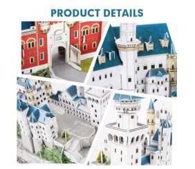 Трехмерная головоломка-конструктор National Geographic Замок Нойшванштайн